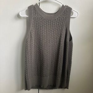 knitted sweater vest
